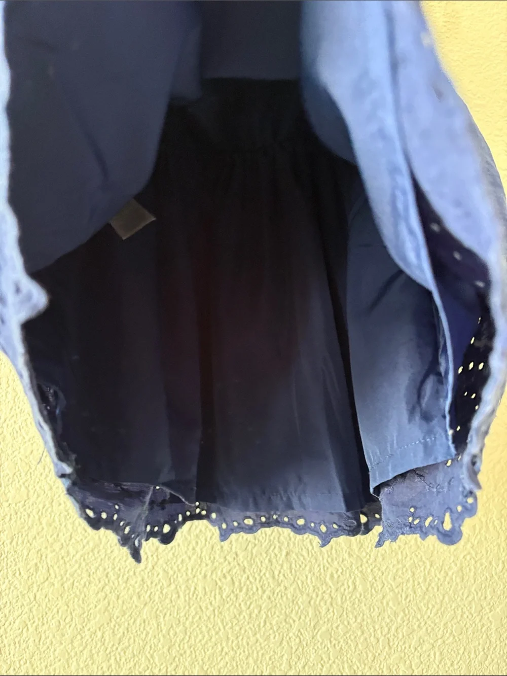 Carter's Royal Blue Eyelet Cotton Dress